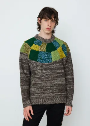 3G Wool Hand Knit Tugihagi Crew Sweater