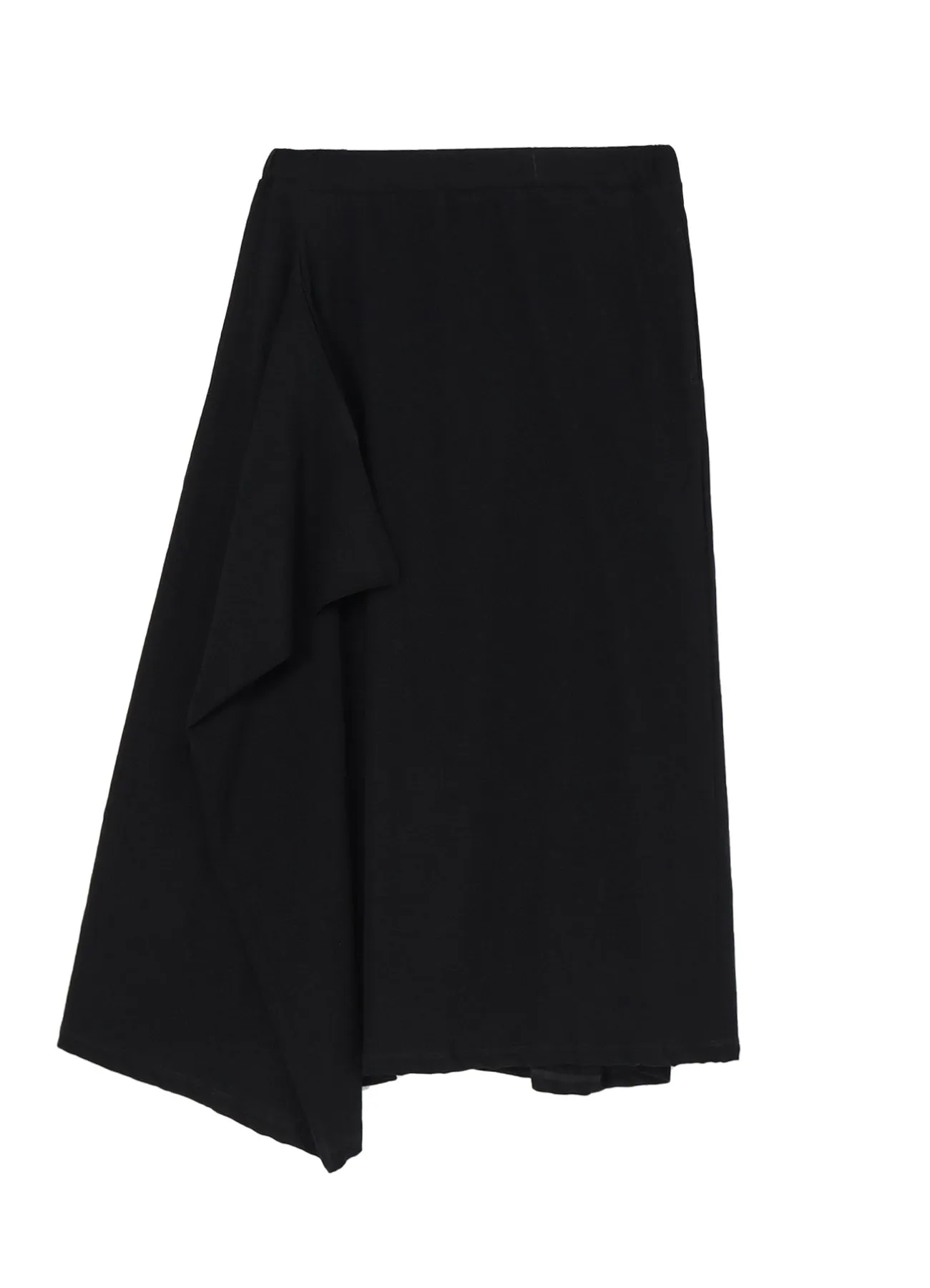 40/-HIGH TWISTED SINGLE JERSEY DRAPED POCKET SKIRT