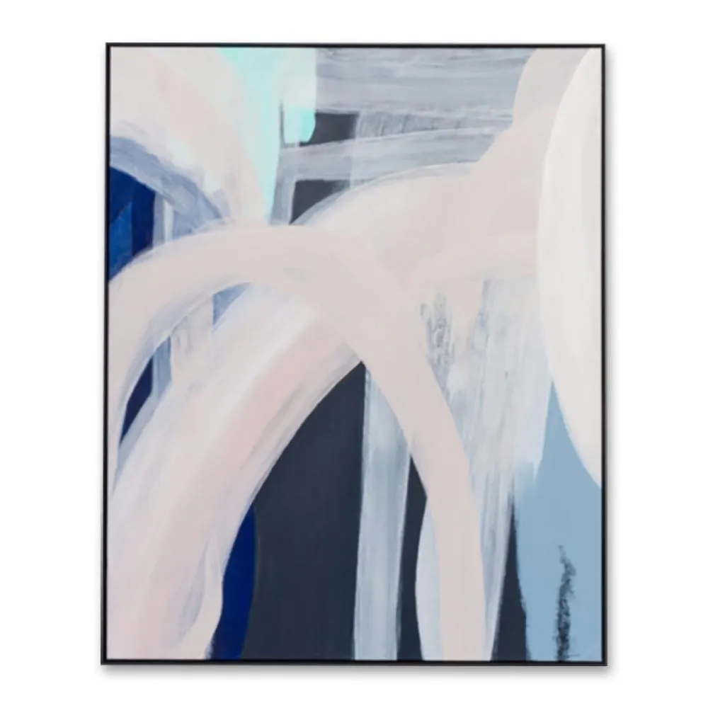 Airlie Abstract Hand Painted Wall Art Canvas