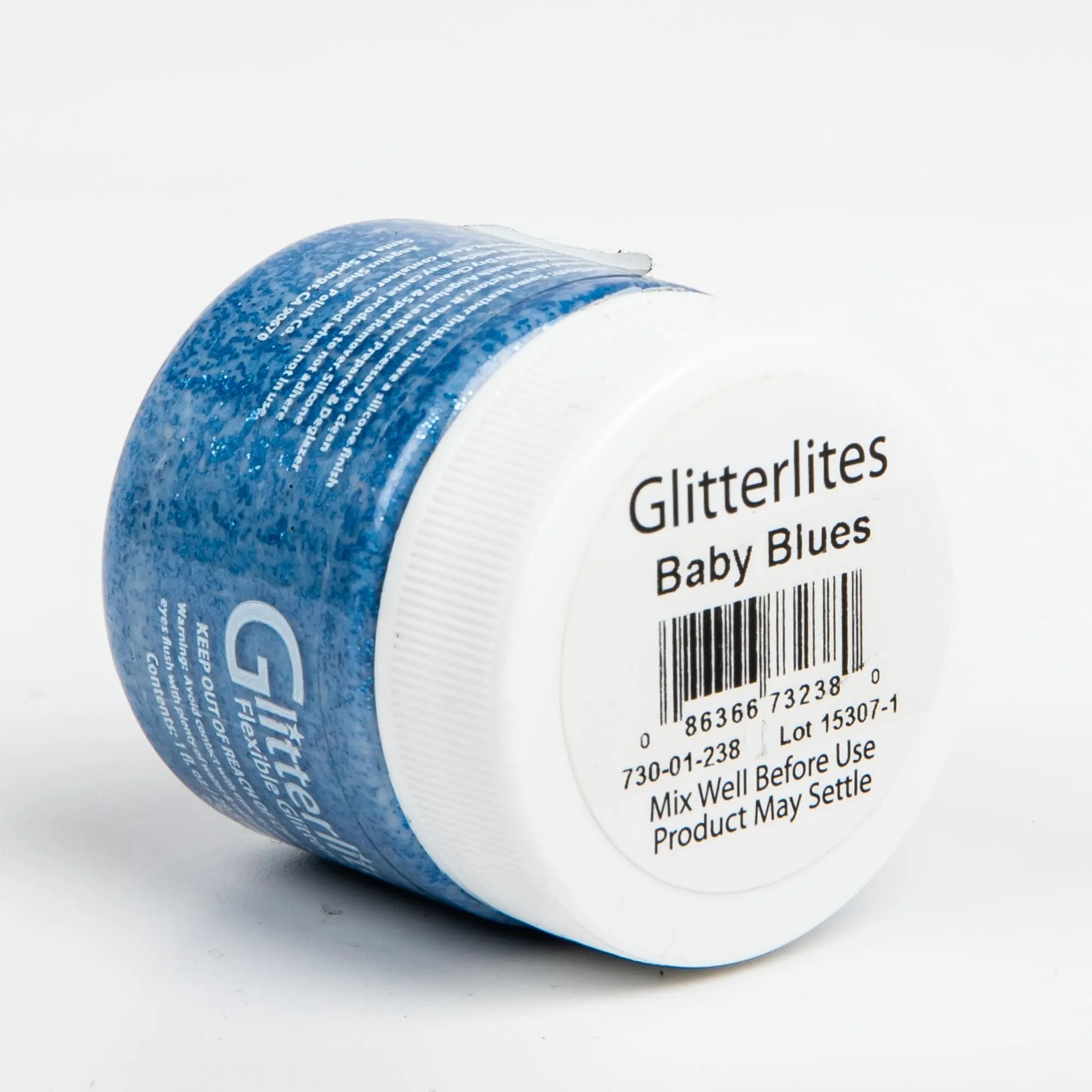 Angelus Glitterlite Acrylic Paint Baby Blues #238 Paint 29Ml