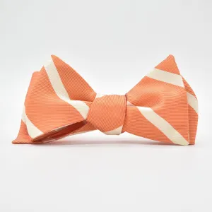 Beau Brummel Stripe: Bow Tie - Orange