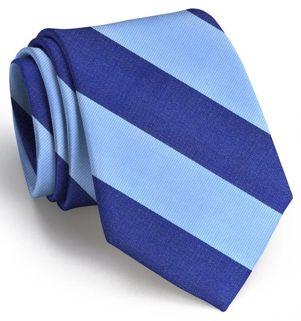 Benthaven: Tie - Light Blue/Navy