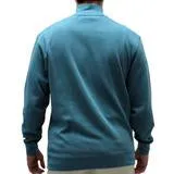 Biscayne Bay L/S Solid Rib Knit Sweater Big and Tall -Teal -7200-605BT