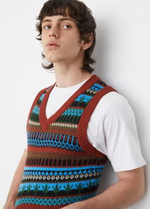 Fair Isle Knitted Vest