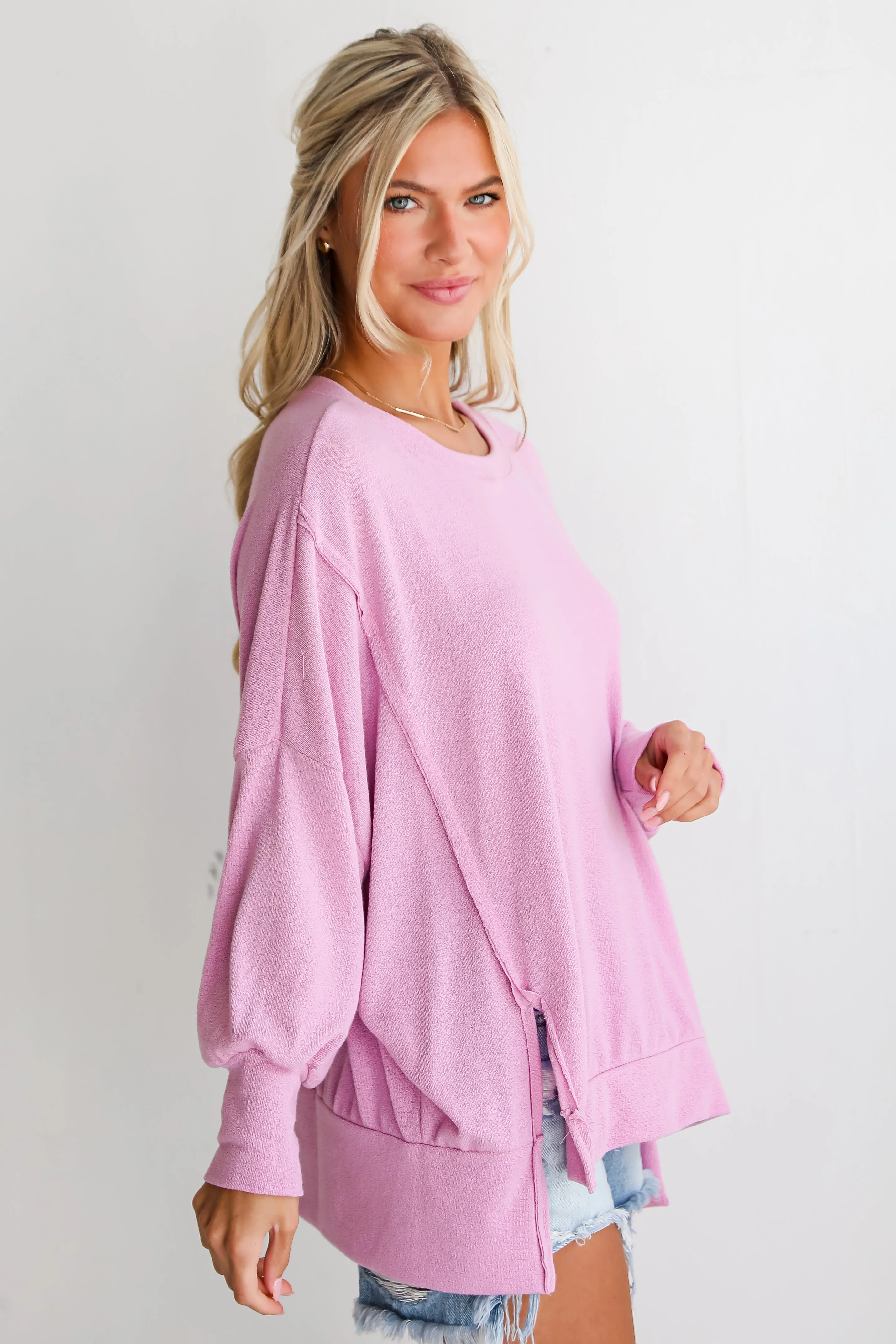 FINAL SALE - Zoey Oversized Pullover