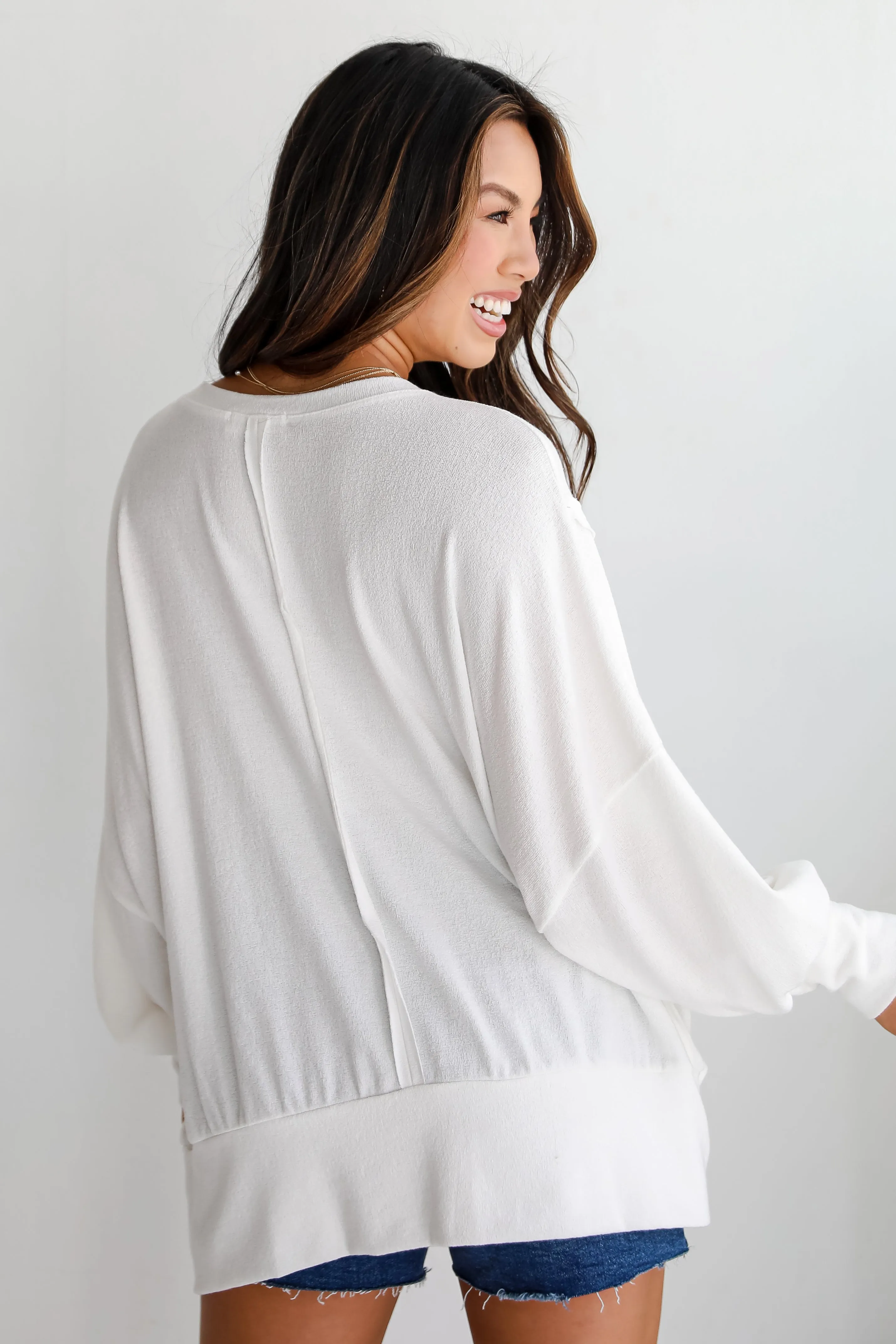 FINAL SALE - Zoey Oversized Pullover