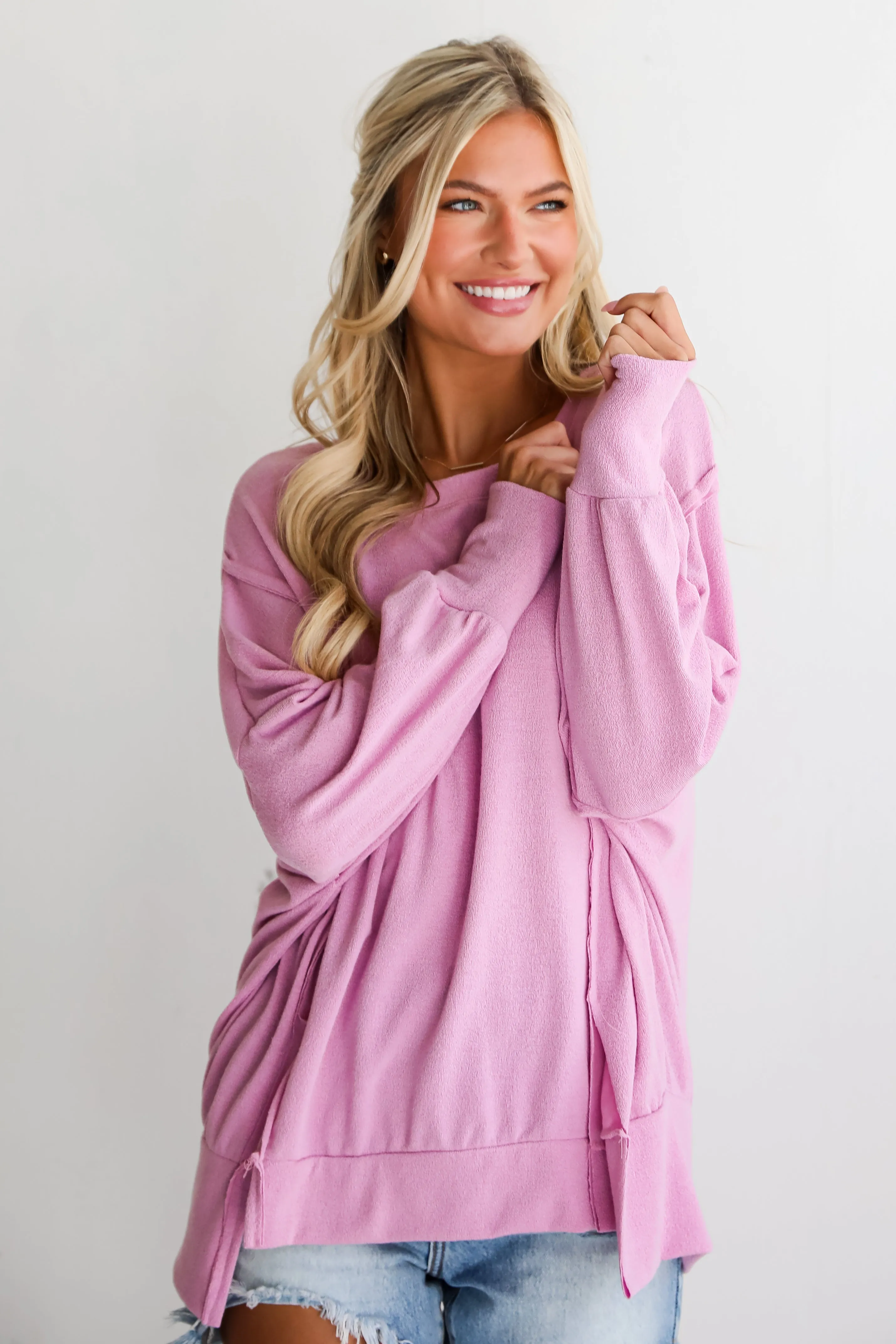 FINAL SALE - Zoey Oversized Pullover