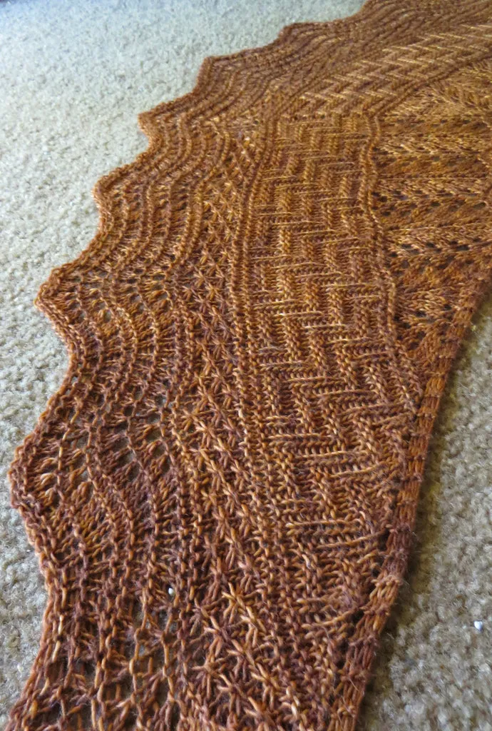 Geology Shawl by Verybusymonkey