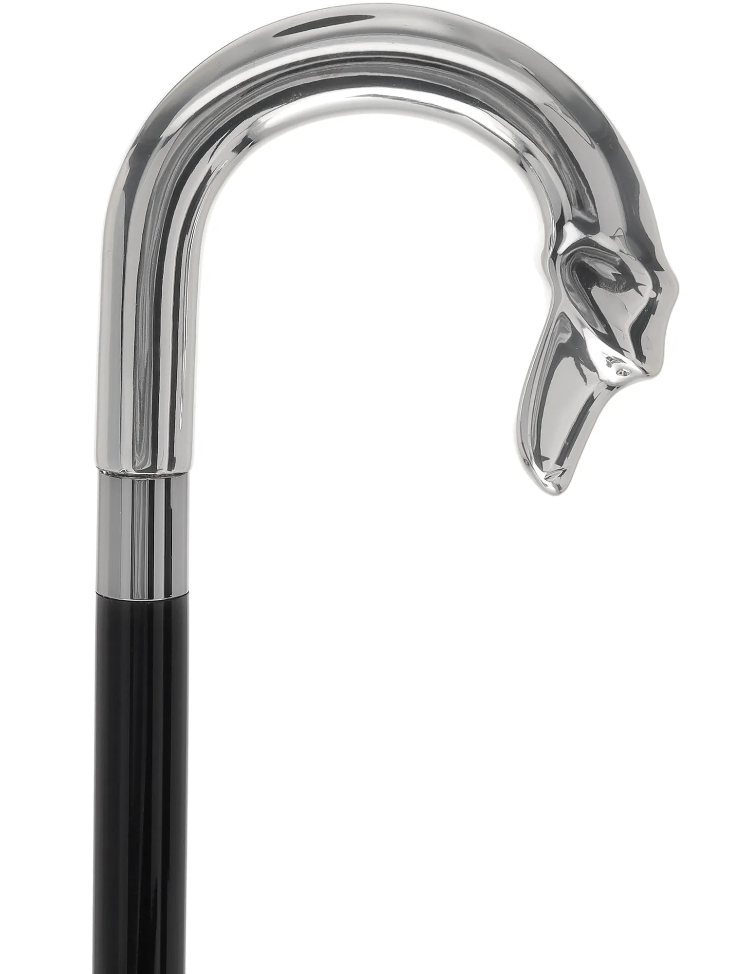 Italian Luxury Canine Majesty Walking Cane: Elegant Design