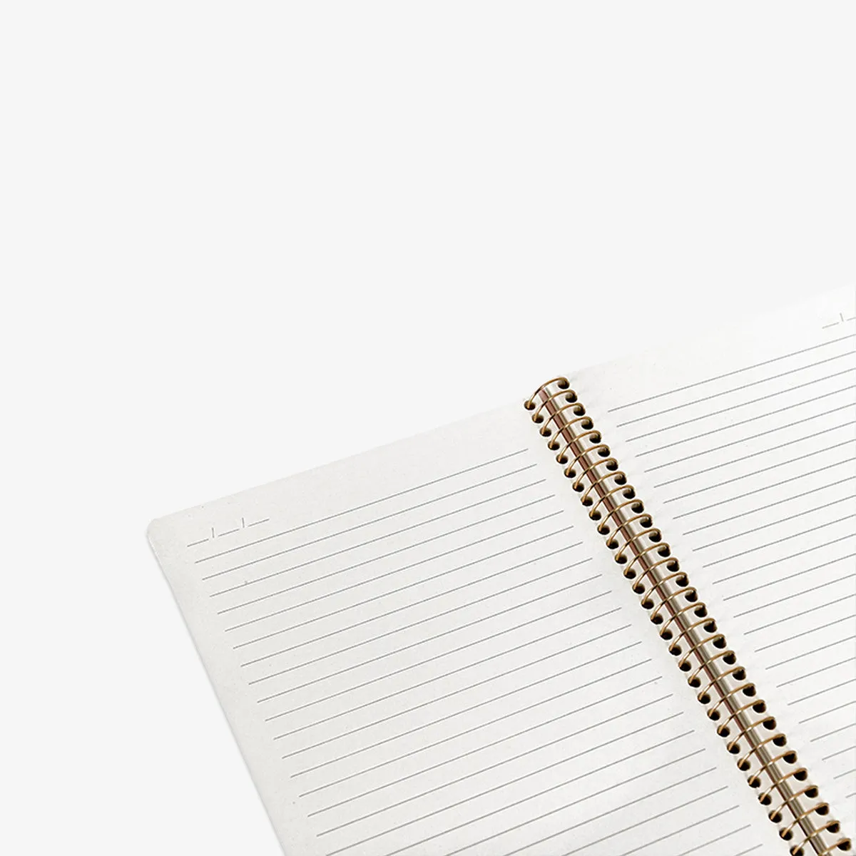 KOZO SPIRAL-BOUND NOTEBOOK A5 // COFFEE