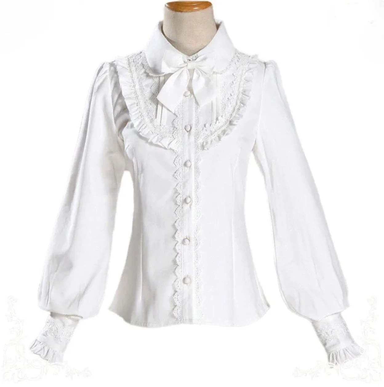 Lolita Collared Blouse (5 Colors)