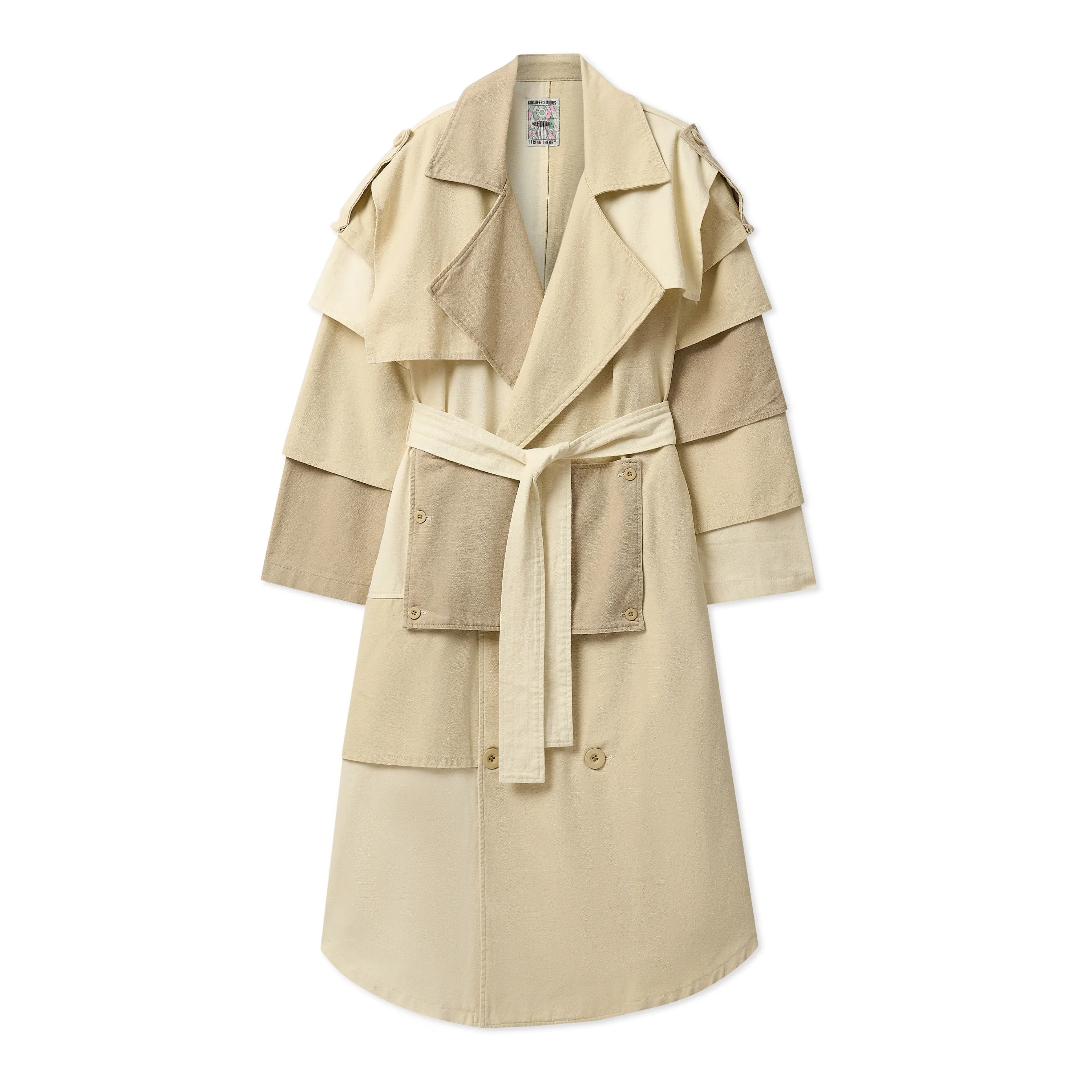 Multi Layered Trenchcoat [Light Tan]