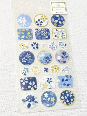 [NB] Blue Indigo sticker sheet