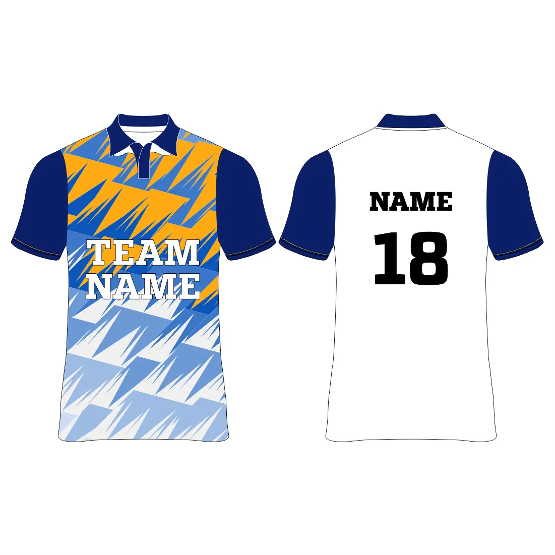 NEXT PRINT All Over Printed Customized Sublimation T-Shirt Unisex Sports Jersey Player Name & Number, Team Name.NP0080050