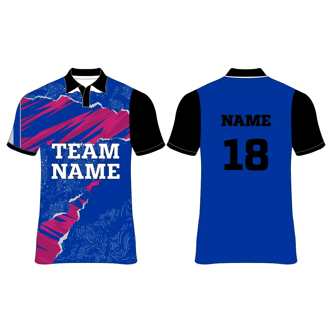 NEXT PRINT All Over Printed Customized Sublimation T-Shirt Unisex Sports Jersey Player Name & Number, Team Name.NP0080076