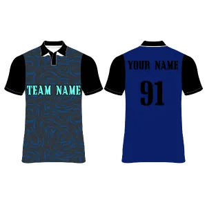 NEXT PRINT All Over Printed Customized Sublimation T-Shirt Unisex Sports Jersey Player Name & Number, Team Name.NP0080091