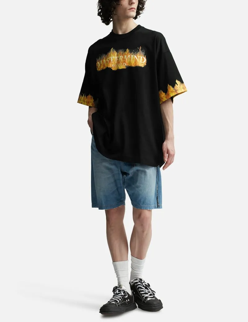 Oversized Fire Short Sleeve T-shirt