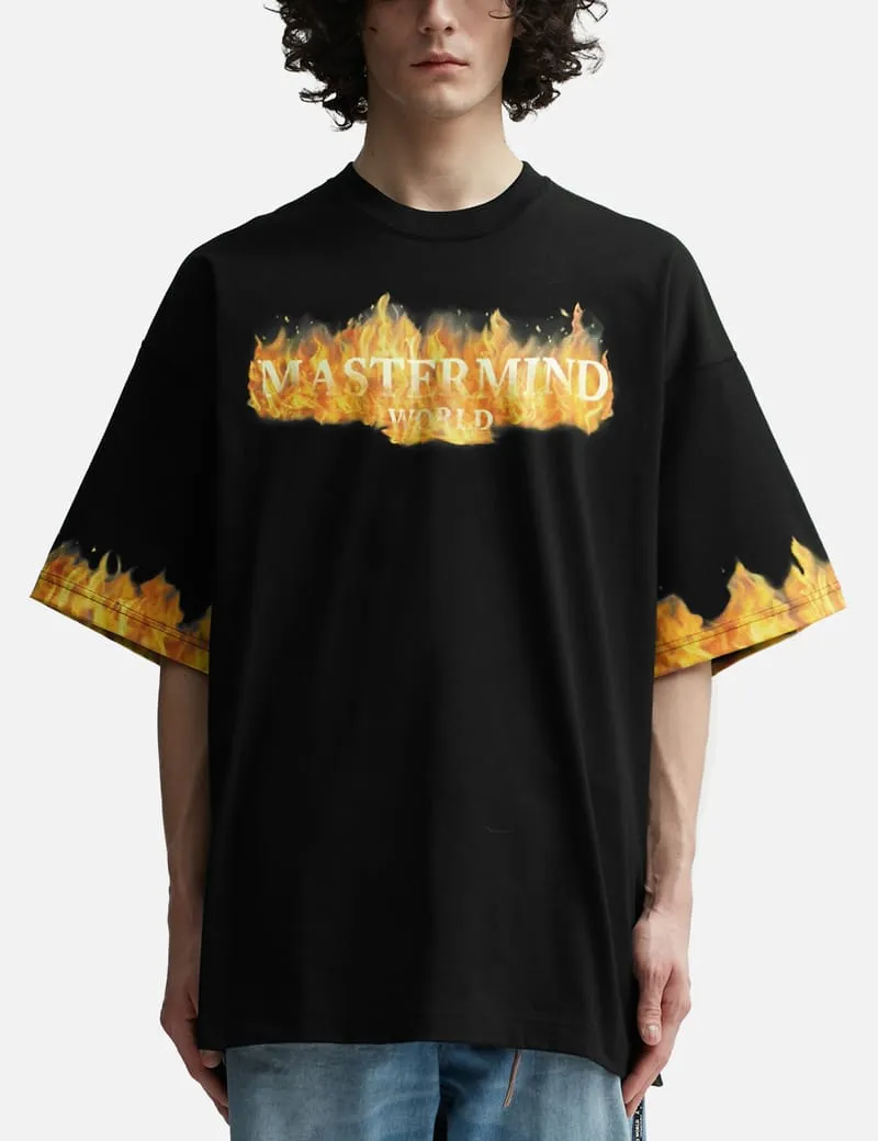 Oversized Fire Short Sleeve T-shirt