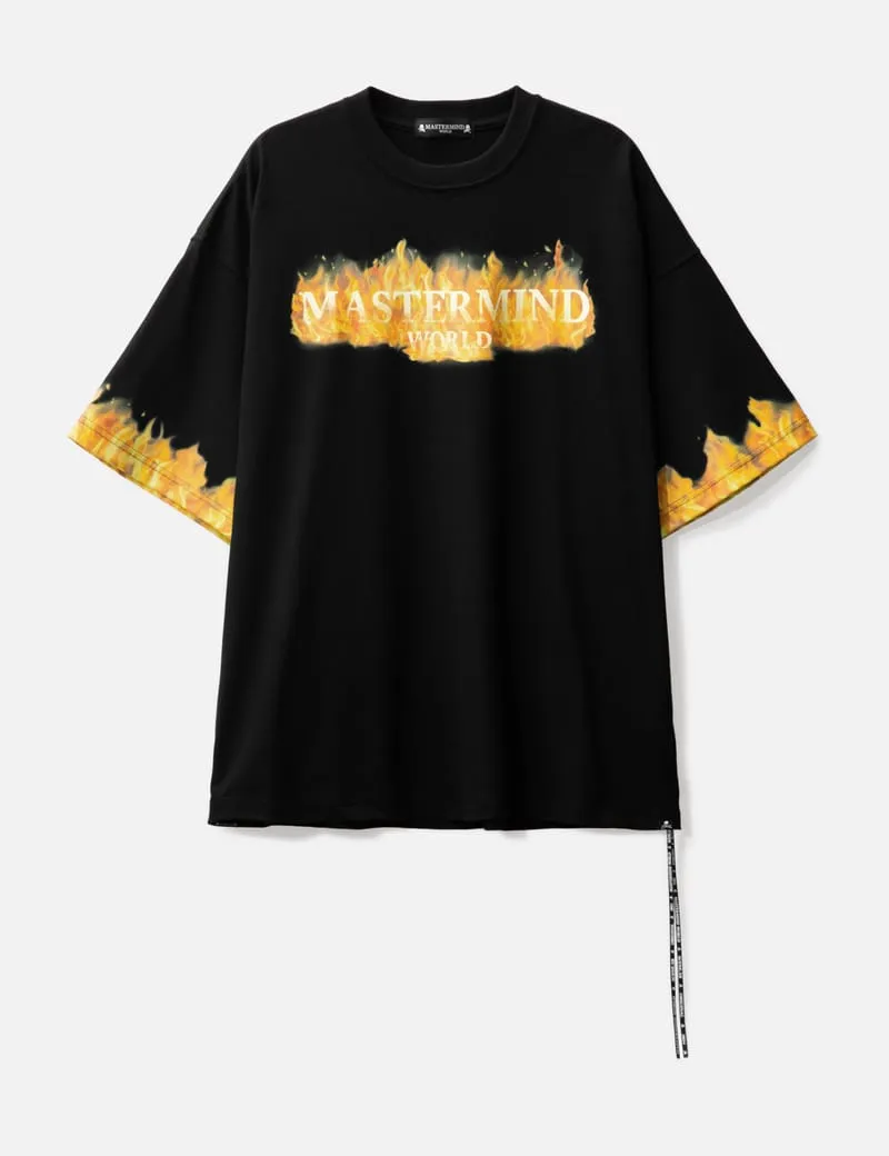 Oversized Fire Short Sleeve T-shirt