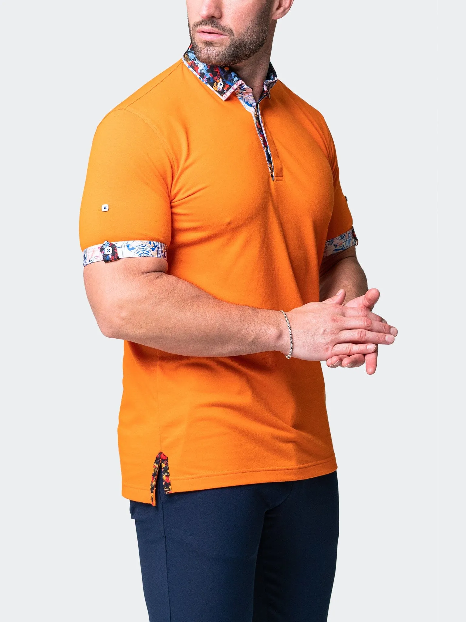 Polo MozartSolidBreak Orange