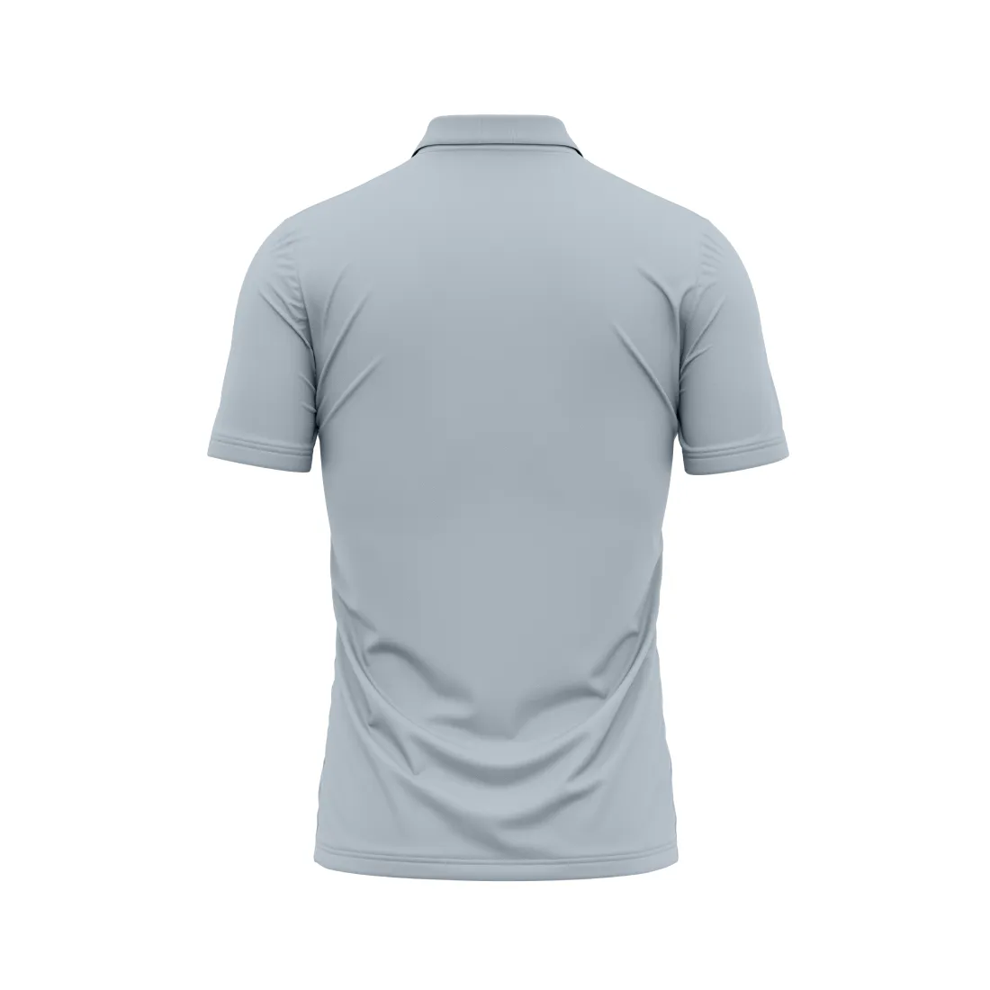 Polo Neck Printed Jersey Grey NP00171