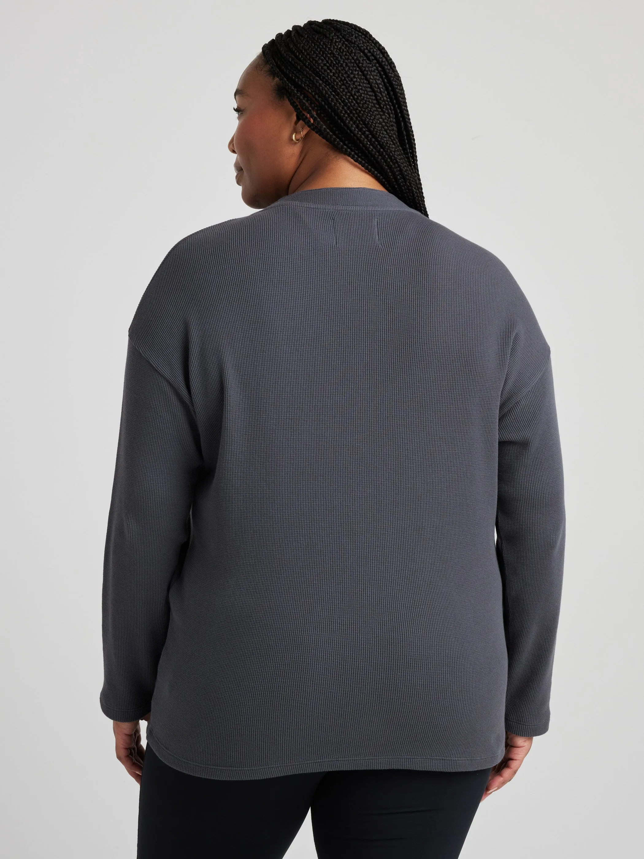 Relaxed Cardigan - Charcoal