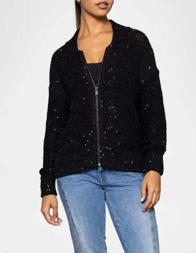 Shimmer & Shaker Bomber Black