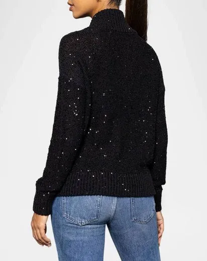 Shimmer & Shaker Bomber Black