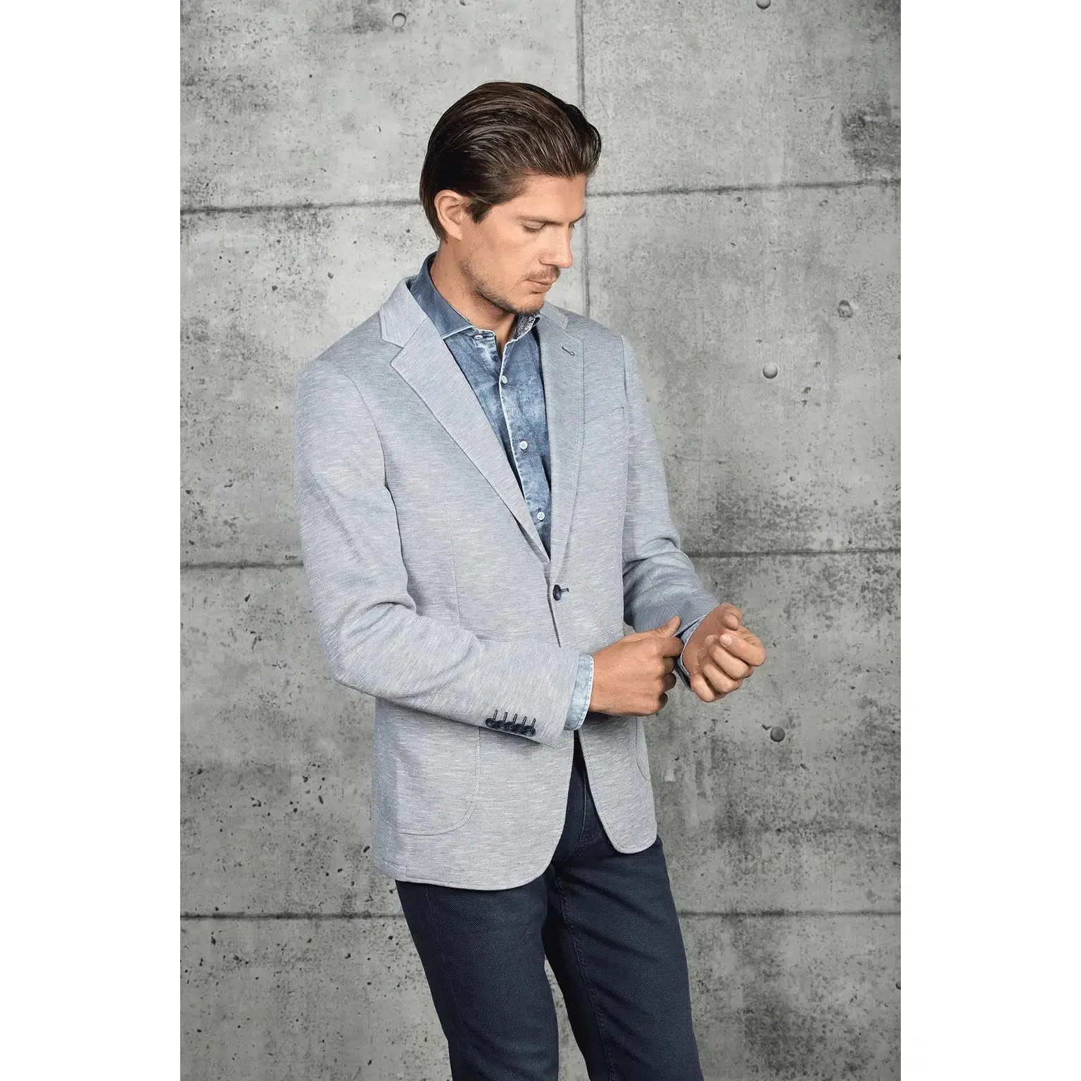 SOFT JERSEY STRETCH BLAZER