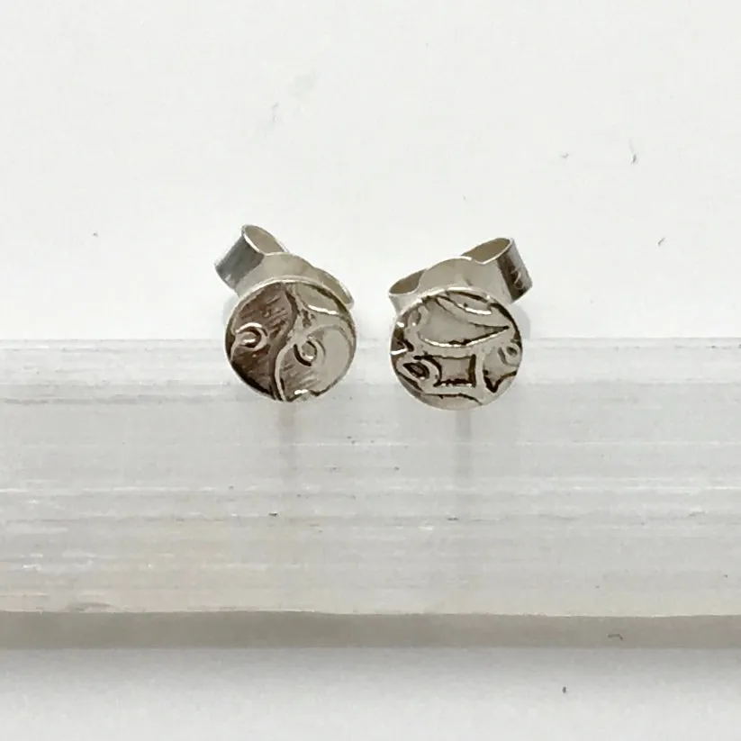 Sterling silver studs