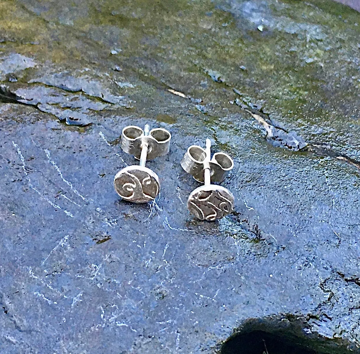 Sterling silver studs