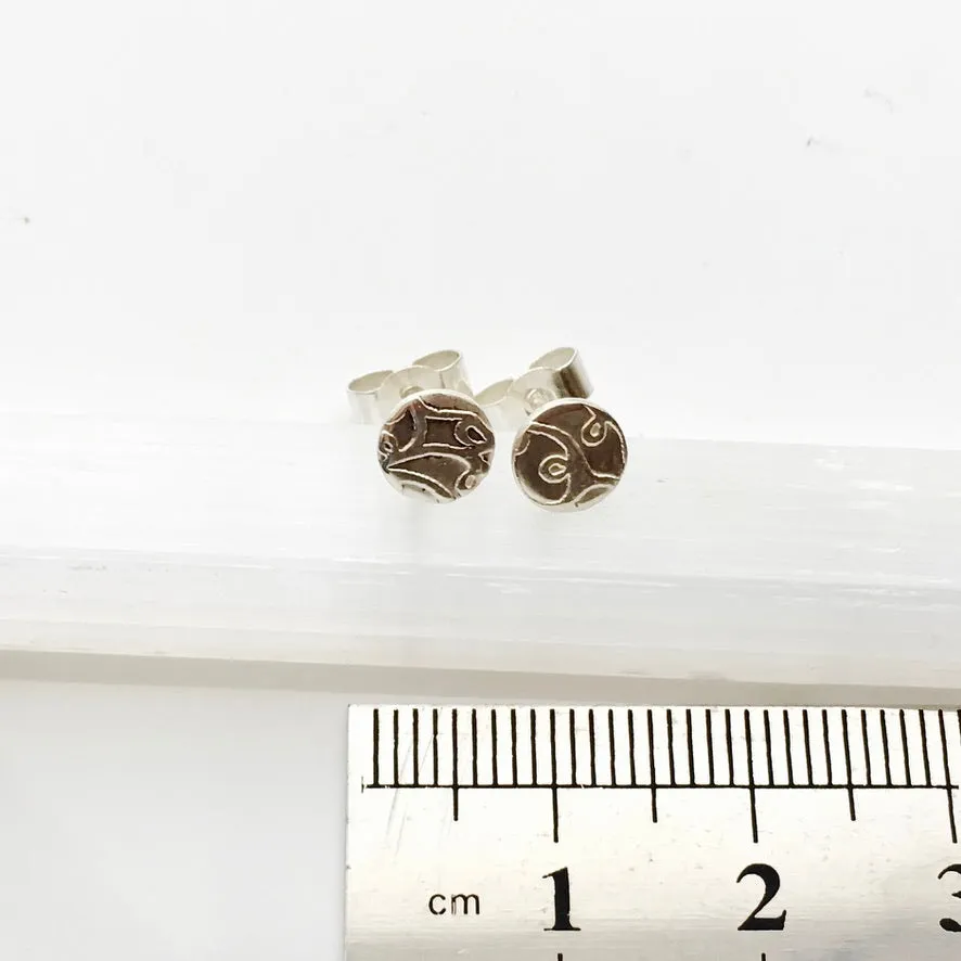 Sterling silver studs