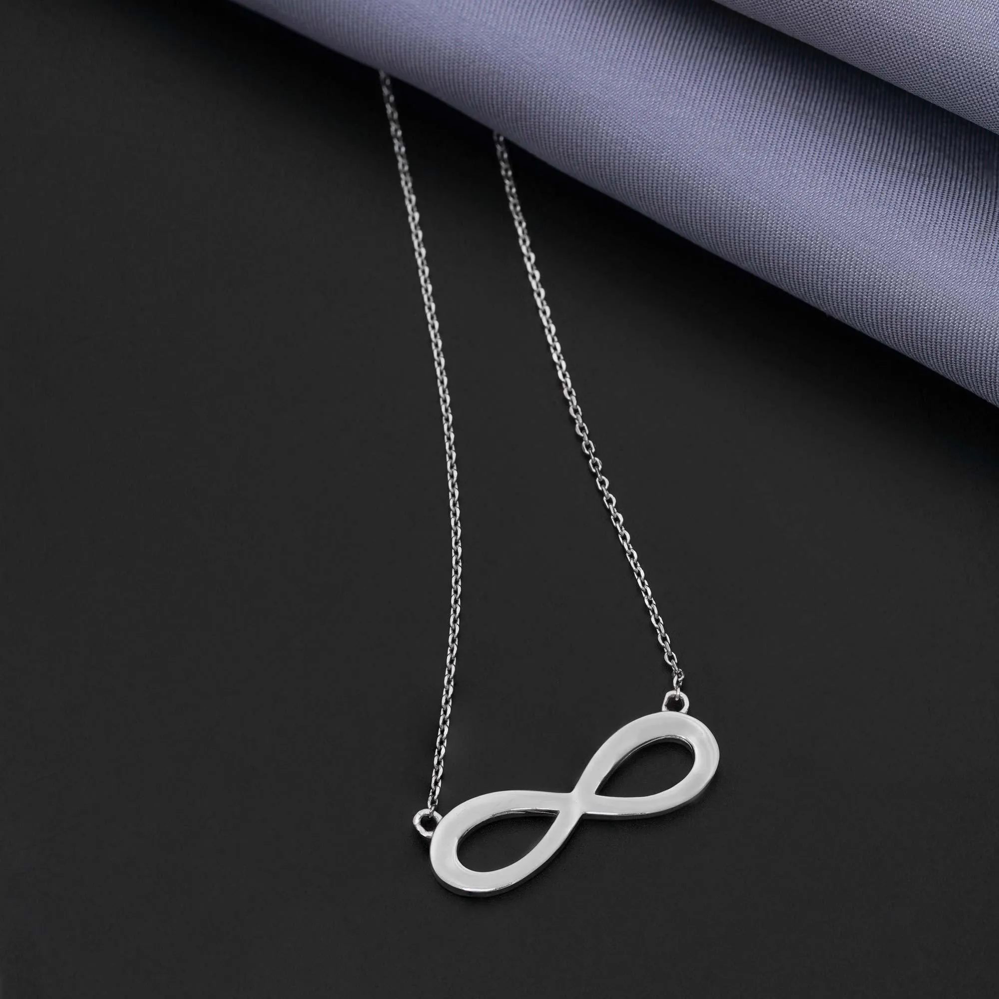 Stylish Designer and Delicate Infinity 92.5 Sterling Silver Chain