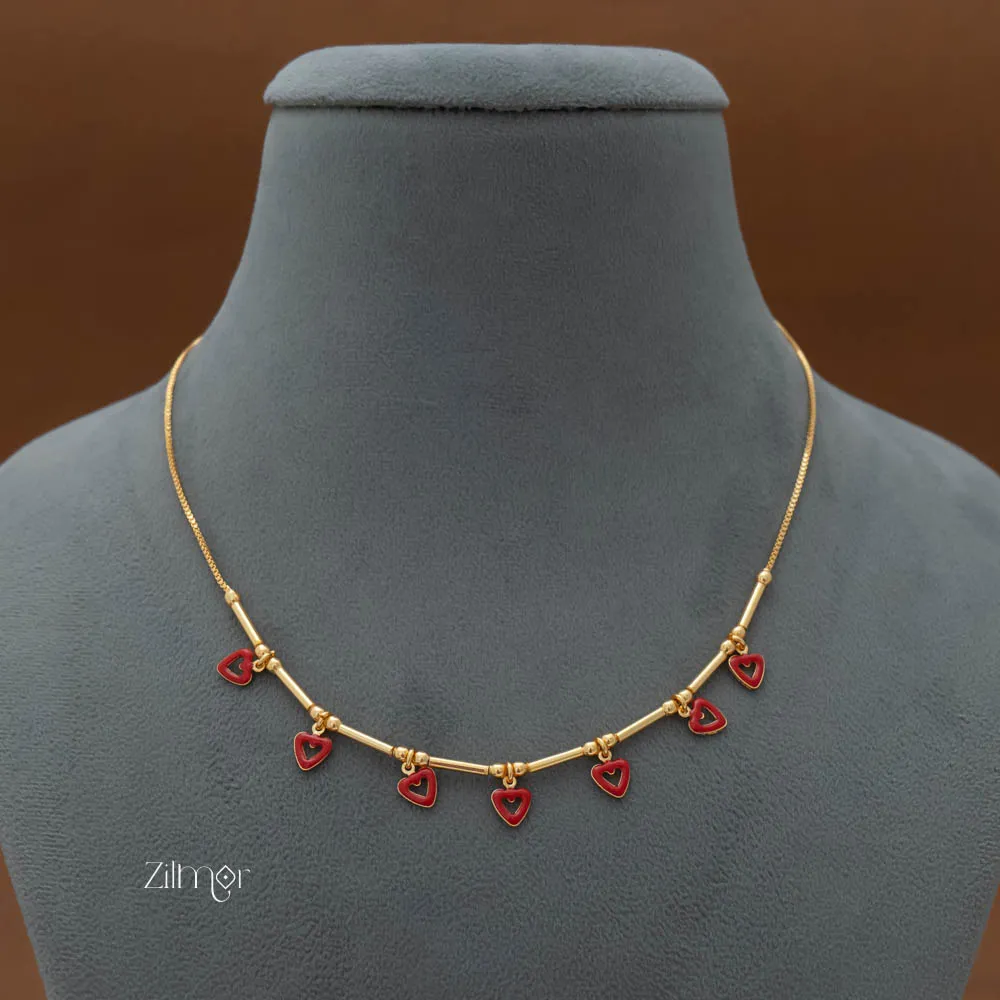 TR101787 -  Gold-plated Delicate Daily Wear Necklace