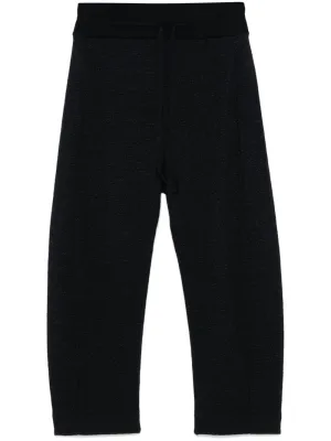 TRANSIT MICRO-PATTERNED JACQUARD TROUSERS