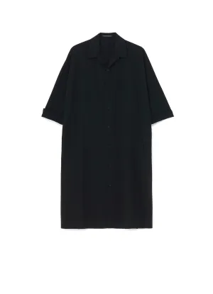 WOOL DOLMAN SLEEVE DRESS