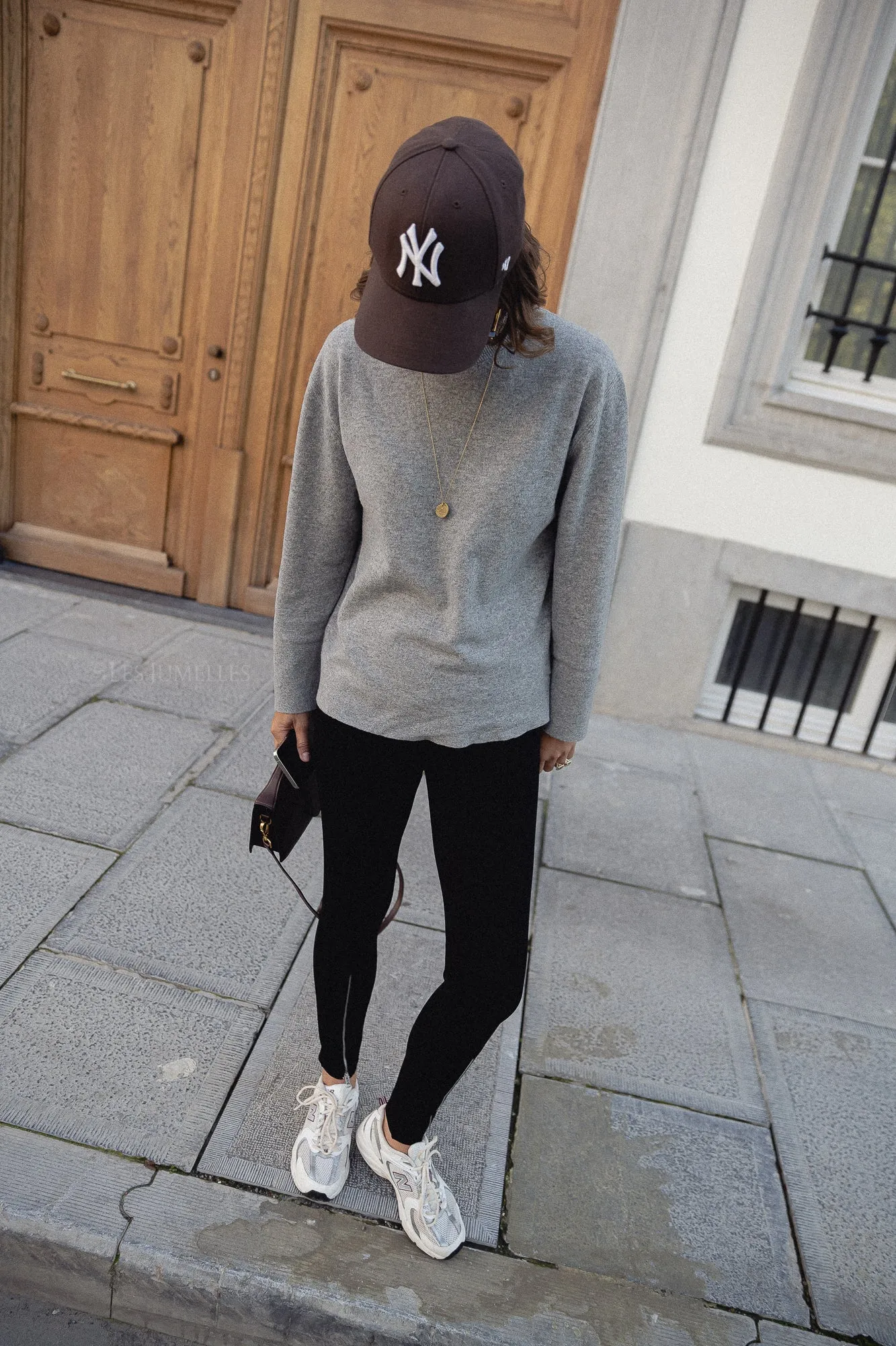 YASEmilie o-neck knit pullover light grey melange